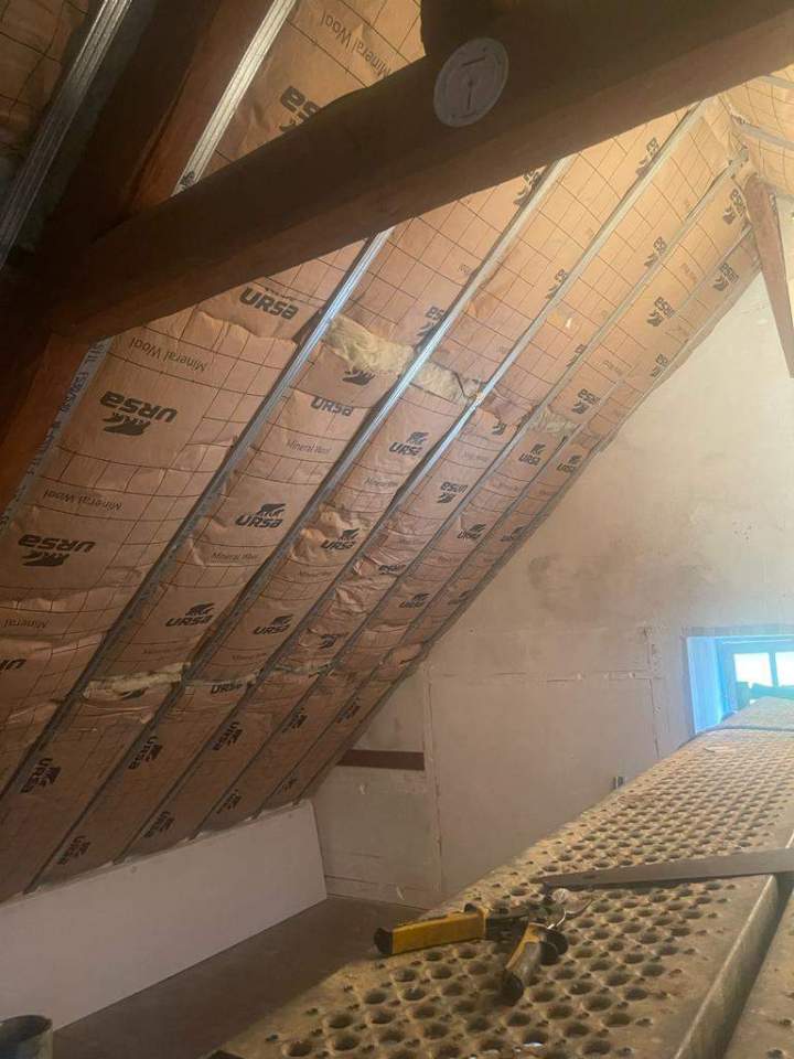 Travaux d'isolation des combles Rambouillet